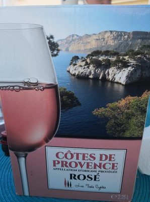 Cote de provence rose front packaging