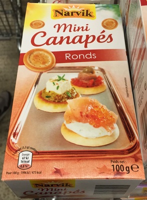 Mini Canapés Ronds
