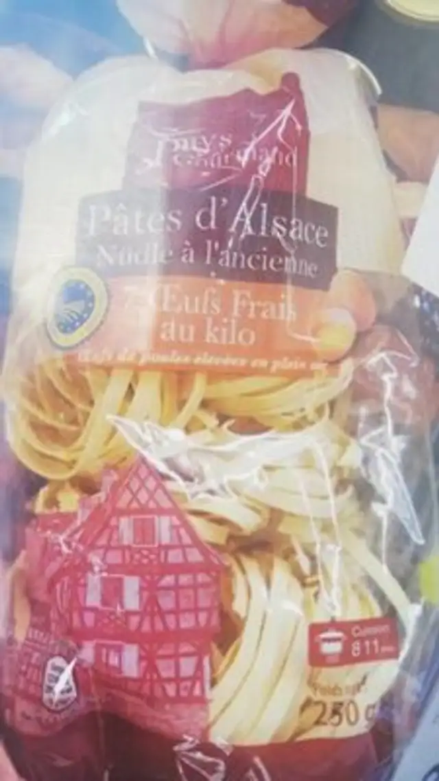Pâtes d'alsace