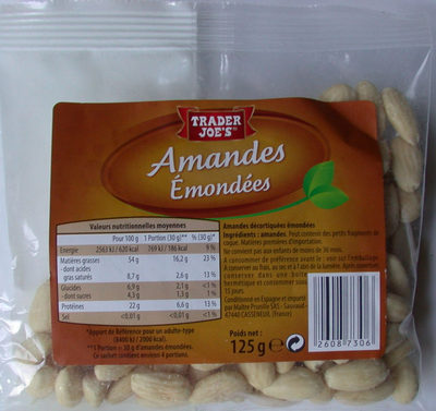 Amandes Emondées