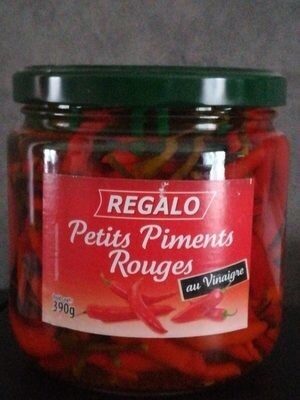 Petit piments rouges au vinaigre