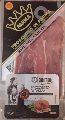 Prosciutto die Parma front packaging