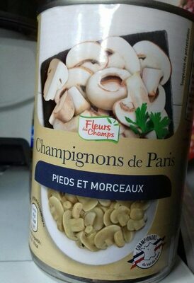 Champignons de Paris pieds et morceaux