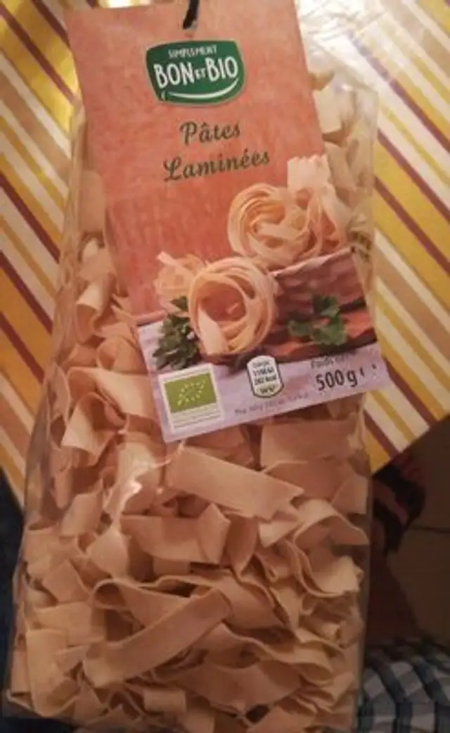 Pâtes laminées