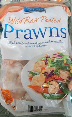 Wild Raw Peeled Prawns