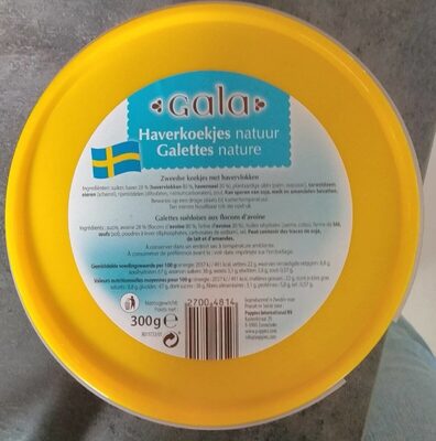 Haverkoekjes natuur / Galettes nature