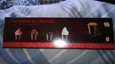 Coupelles en Chocolat