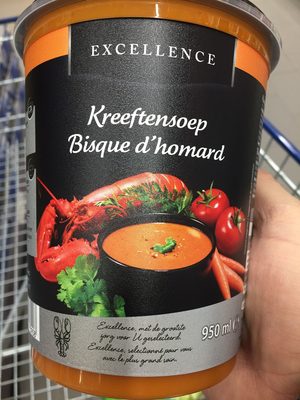 Kreeftensoep Bisque d'homard