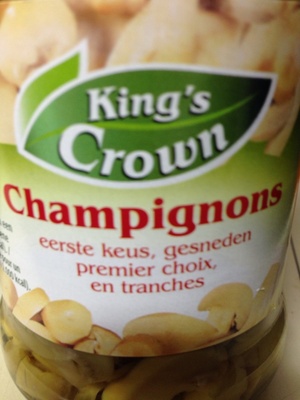 Champignons Premier Choix en Tranches