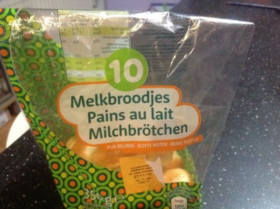 Pain au lait front packaging