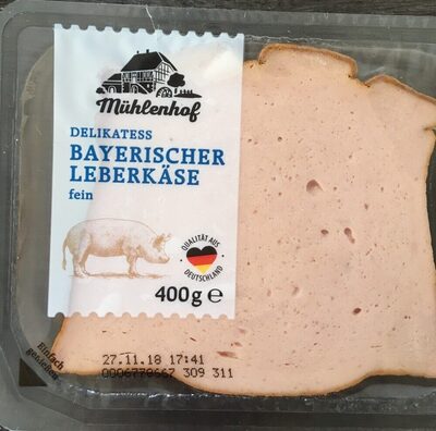 Delikatess bayrischer Leberkäse fein
