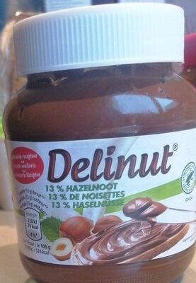 Delinut hazelnoot front packaging