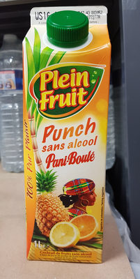 Punch sans alcool Pani-Boulé