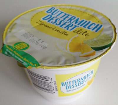 Buttermilch Dessert Zitrone-Limette