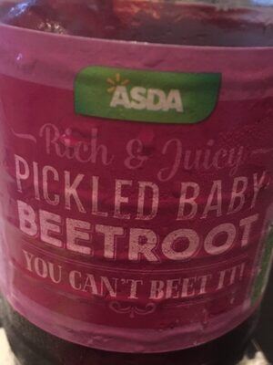 Pickled baby beetroot