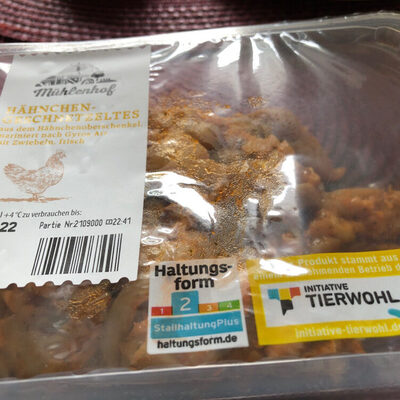 Hähnchengeschnetzeltes