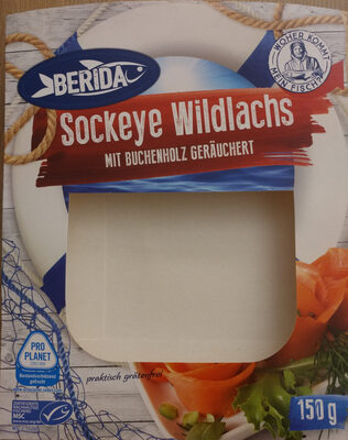 Sockeye Wildlachs front packaging