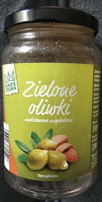 Zielone oliwki nadziewane migdałami