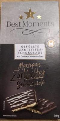 Best Moments - Marzipan Zartbitter Schokolade