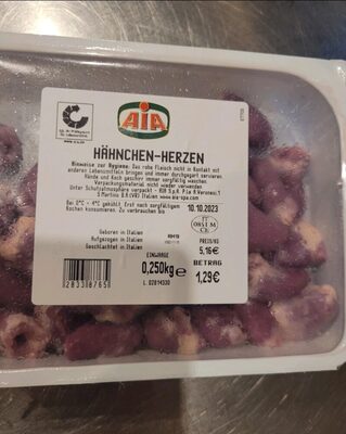 Hähnchen-Herzen