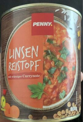 Linsen-Reistopf mit würziger Currynote