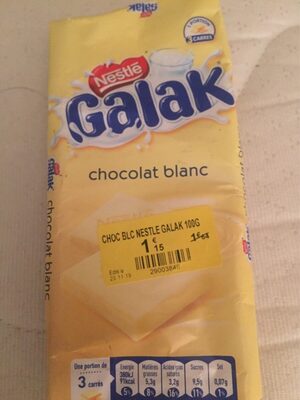 Chocolat blanc