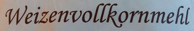 Weizenvollkornmehl ingredients label