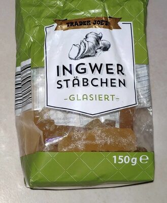 Ingwer Stäbchen glasiert