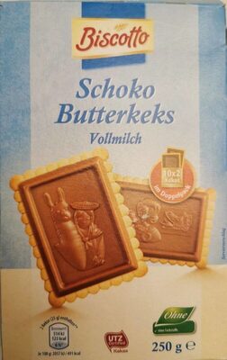 Schoko Butterkeks Weiße Schokolade