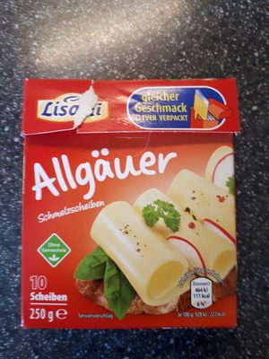 Allgäuer Schmelzscheiben front packaging