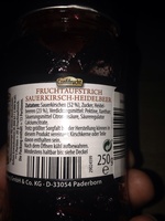 Sauerkirsch-heidelbeer