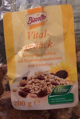 Vitalgebäck front packaging