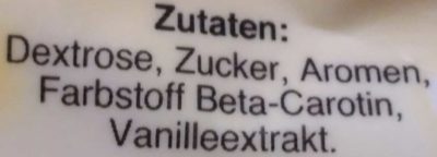 Quick Mix Milkshake Typ Erdbeere, Erdbeere ingredients label