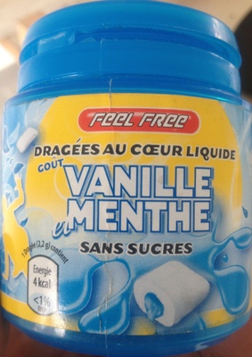 Chewing-gum eucalyptus et menthol front packaging