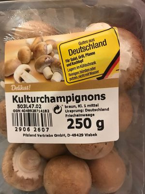 Champignons frisch
