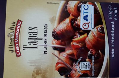Tapas Pflaumen in Bacon front packaging