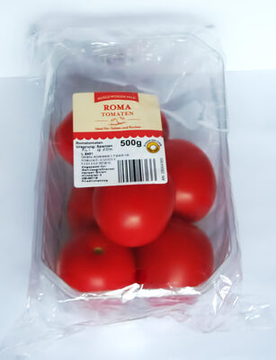 ALDI OBST Tomaten Roma €0,37/Stück €2,96/kg 1 Stück 125g