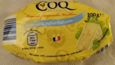 Original Französischer Weichkäse (Classic / mit Joghurtkulturen) front packaging