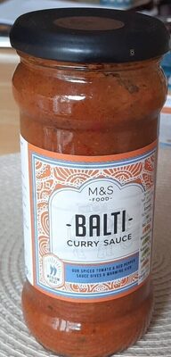 Sauce Balti front packaging