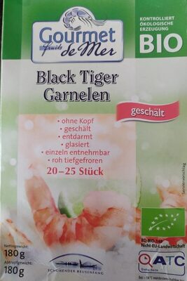 Black Tiger Garnelen front packaging