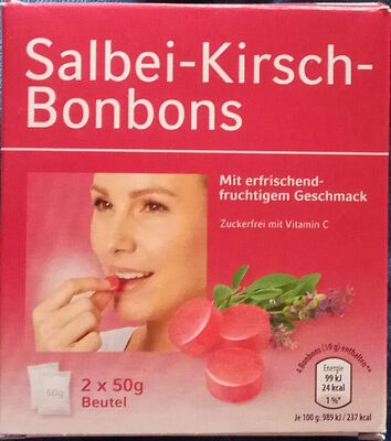 Salbei-Kirsch-Bonbons