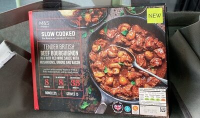 Tender British Beef Bourgignon front packaging