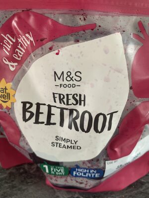 Fresh Beetroot Simply Steamed