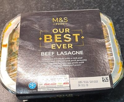 Our best ever beef lasagne