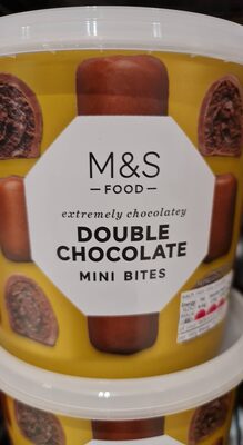 Double choc mini bites
