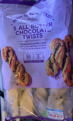 All Butter Chocolate Twists