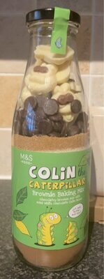 Colin the caterpillar brownie baking mix