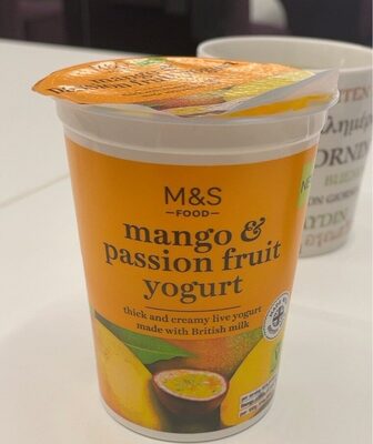 Mango & Passion fruit yogurt
