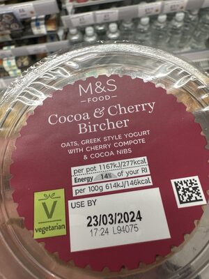 Cocoa & Cherry Bircher