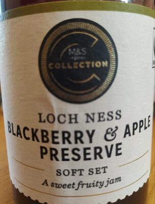 Blackberry & apple preserve